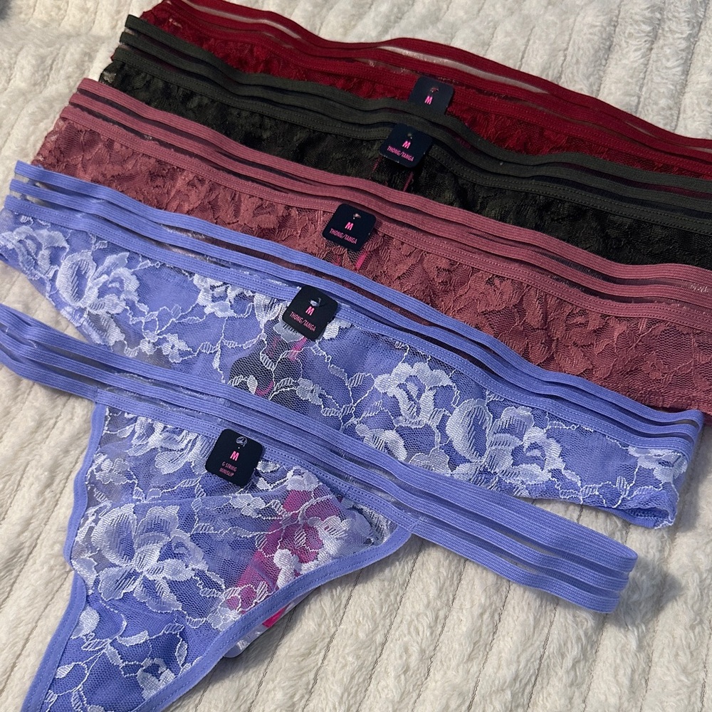 5 panty bundle NWT